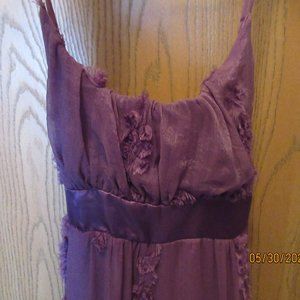 Short purple dress size XL